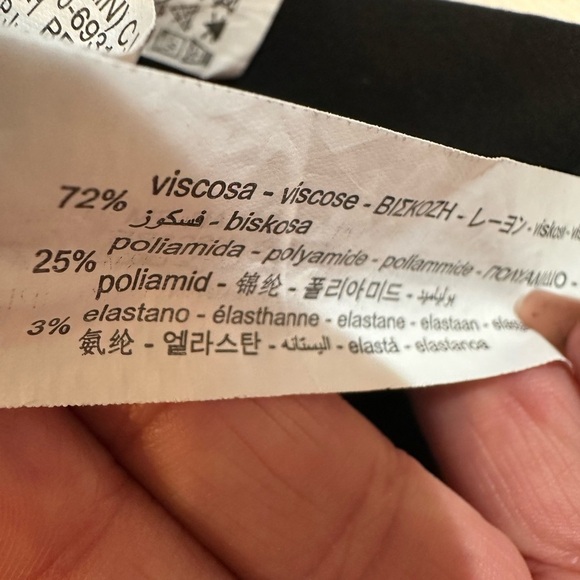 Zara body-con black pants - Picture 4 of 5